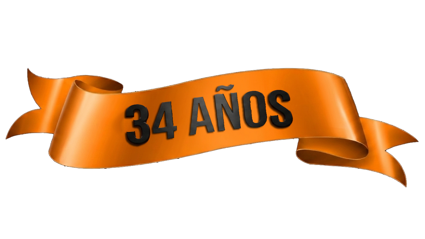 +34 años de experiencia